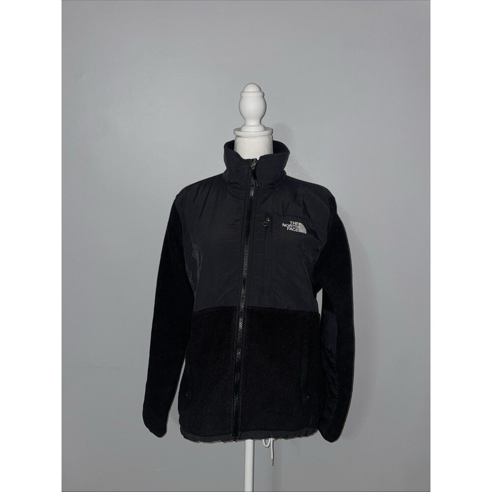 The North Face Jacket Womens M Black Denali Fleece Full Zip Outdoor Hiking